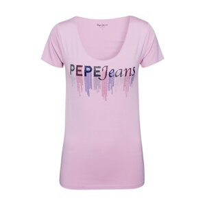 Pepe Jeans Póló 'Abbey'  fáradt rózsaszín