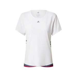 ADIDAS PERFORMANCE Shirt 'Tee P H.Rdy'  bordó / fehér / szürke