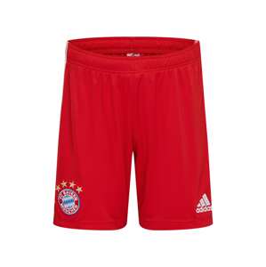 ADIDAS PERFORMANCE Sportnadrágok 'FC Bayern München'  fehér / piros