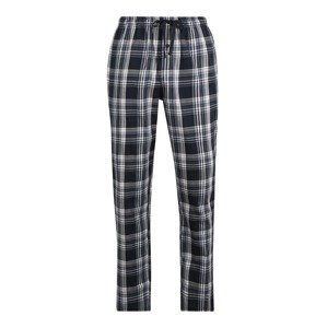 SCHIESSER Pizsama nadrágok  sötétkék / fehér