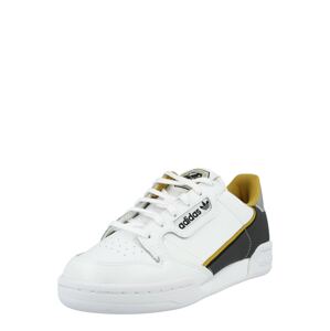 ADIDAS ORIGINALS Sportcipő 'Continental 80'  sötét barna / sárga / ezüst / fehér