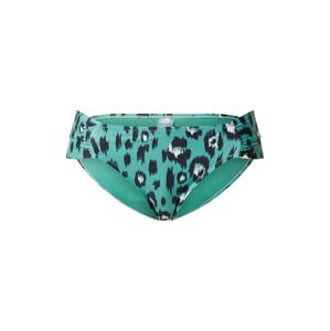 Shiwi Bikini nadrágok 'Luxe Leopard'  menta / fekete / fehér