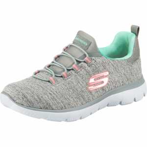 SKECHERS Rövid szárú edzőcipők  kő / menta / világos-rózsaszín