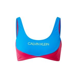 Calvin Klein Swimwear Bikini felső  királykék / magenta / sárga