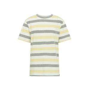 Brooklyn Supply Co. T-Shirt  sötétkék / sárga / fehér