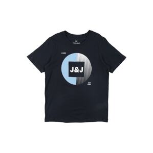 Jack & Jones Junior Póló 'Booster'  éjkék / kék / fehér