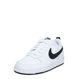 Nike Sportswear Sportcipő 'Court Borough 2'  fehér / fekete