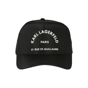 Karl Lagerfeld Cap 'Rue St Guillaume'  fehér / fekete