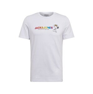 JACK & JONES Póló 'Peanuts Pride'  fehér