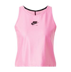 NIKE Sport top 'Air'  világos-rózsaszín / fekete