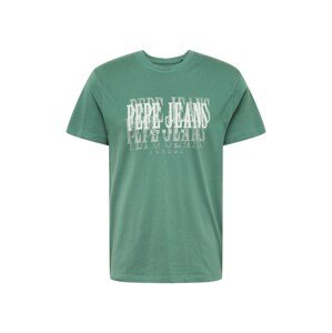 Pepe Jeans Shirt 'SNOW'  fehér / zöld