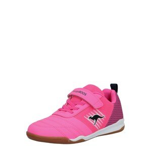 KangaROOS Sportcipő 'Super Court EV'  rózsaszín / fekete / lila