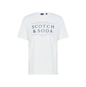 SCOTCH & SODA Shirt  tengerészkék / piszkosfehér