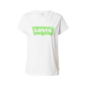 LEVI'S Póló  fehér / neonzöld