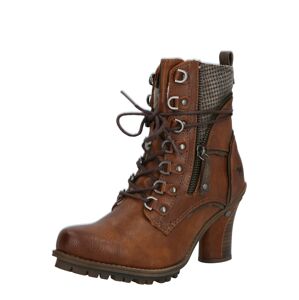MUSTANG Stiefelette  taupe / antracit / karamell