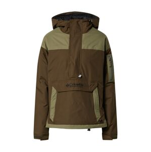 COLUMBIA Kültéri kabátok  sötét barna / zöld