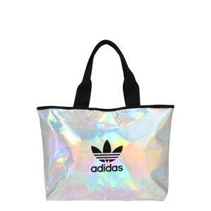 ADIDAS ORIGINALS Shopper táska  ezüst / fekete