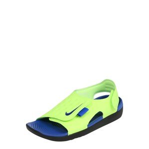 Nike Sportswear Nyitott cipők 'Sunray Adjust 5 (GS/PS)'  kék / sárga
