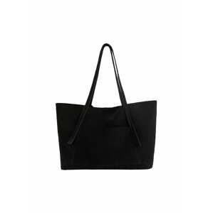 MANGO Shopper táska 'G-Vega'  fekete