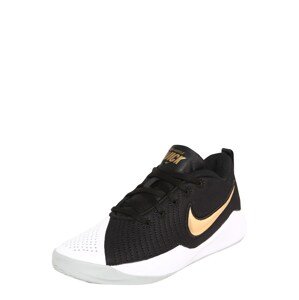 Nike Sportswear Sportcipő 'Team Hustle Quick 2'  arany / fekete / fehér