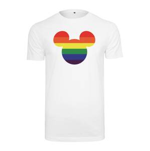 Mister Tee T-Shirt 'Mickey Mouse'  fehér / piros / sárga / fekete / korál