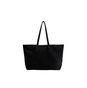 MANGO Shopper táska 'Carla'  fekete