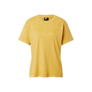 Nike Sportswear Póló  sárga melír
