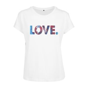 Merchcode Póló 'Love'  vegyes színek / fehér