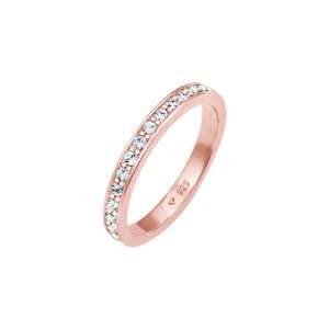 ELLI Gyűrűk  rózsaszín arany / átlátszó