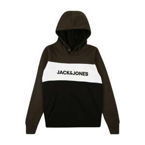 Jack & Jones Junior Tréning póló  mokka / fekete / fehér