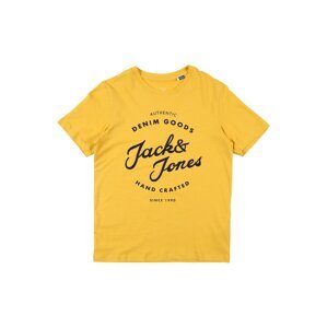 Jack & Jones Junior Póló  sötétkék / mustár