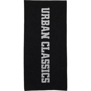 Urban Classics Törölköző  fekete / fehér