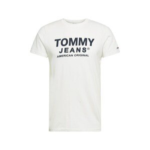 Tommy Jeans Póló 'ESSENTIAL'  sötétkék / fehér