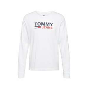 Tommy Jeans Póló  kobaltkék / piros / fehér