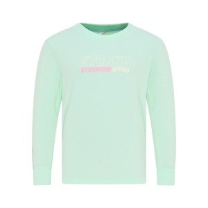 myMo KIDS Tréning póló  menta / szürke melír / fehér / világos-rózsaszín
