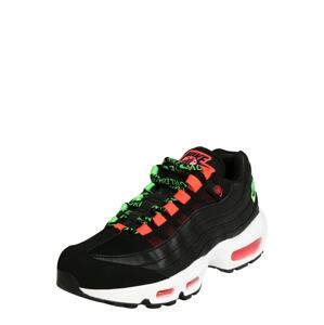 Nike Sportswear Rövid szárú sportcipők 'Nike Air Max 95 Se'  zöld / fekete