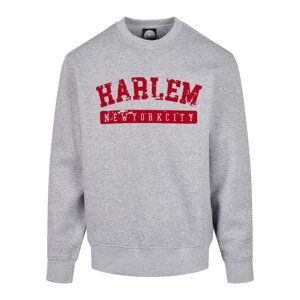 SOUTHPOLE Sweatshirt 'Harlem'  szürke melír / tűzpiros