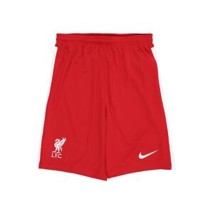NIKE Sportnadrágok 'Liverpool FC 2020/21 Stadium Home/Away'  piros / fehér