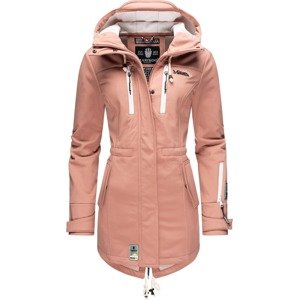 MARIKOO Funkcionális kabátok 'Zimtzicke'  fáradt rózsaszín / fehér