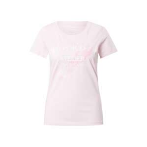 EINSTEIN & NEWTON Póló 'Violet Atelier'  rózsaszín / fehér