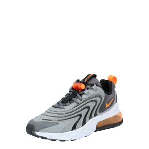 Nike Sportswear Rövid szárú edzőcipők 'Air Max React'  narancs / szürke / fehér / világosszürke