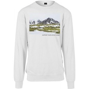 Merchcode Sweatshirt 'Local planet'  vegyes színek / fehér