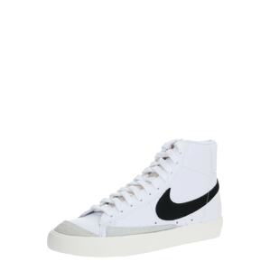 Nike Sportswear Magas szárú edzőcipők 'Blazer Mid 77 Vintage'  fekete / fehér