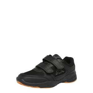 KAPPA Sneaker 'DACER'  fekete / ezüstszürke