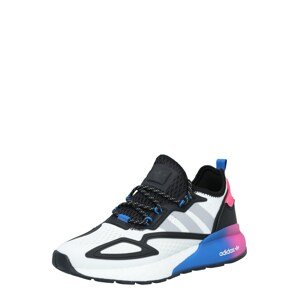 ADIDAS ORIGINALS Rövid szárú edzőcipők 'ZX 2K Boost'  kék / rózsaszín / fekete / fehér