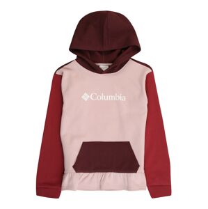 COLUMBIA Sportsweatshirt  piros / pasztell-rózsaszín / vérvörös
