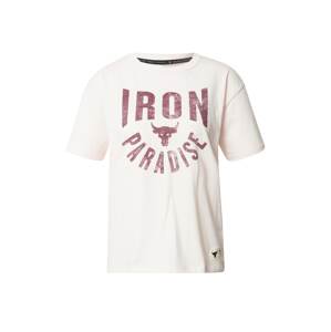 UNDER ARMOUR Sport-Shirt 'Project'  rózsaszín / púder