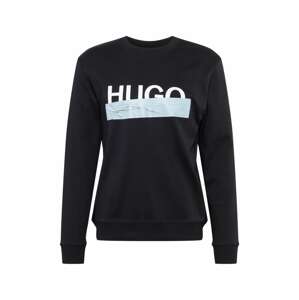 HUGO Tréning póló 'Dicago'  fekete / világoskék / fehér