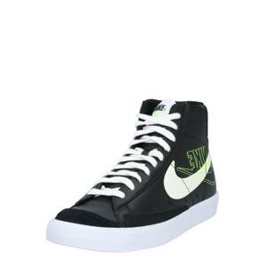 Nike Sportswear Magas szárú sportcipők 'BLAZER'  fekete / fehér