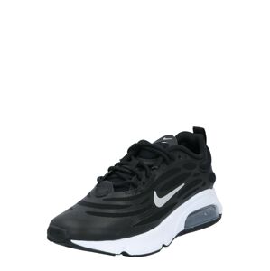 Nike Sportswear Rövid szárú edzőcipők 'Max Exosense'  fekete / ezüst